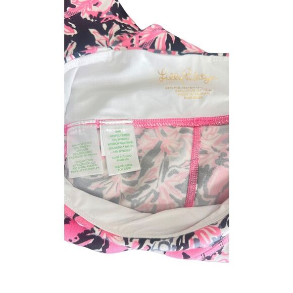 Lilly Pulitzer Women Size XXS Weekender Pink Panda Hanging with my Boo Leggings - Picture 12 of 13